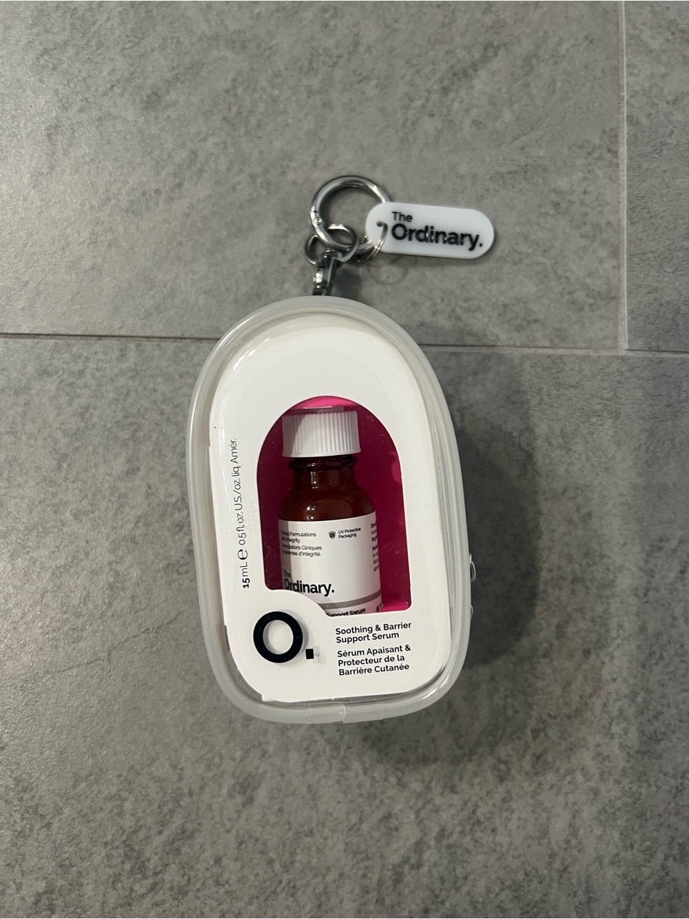 NWT The Ordinary Mini Soothing and Barrier Support Keychain Skincare Gift Set